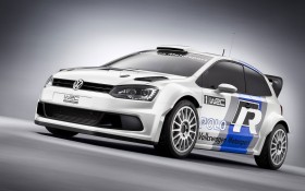 大众新POLO WRC版跑车桌面壁纸