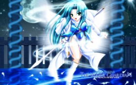 日本科幻题材美少女插画桌面壁纸[1280x800]