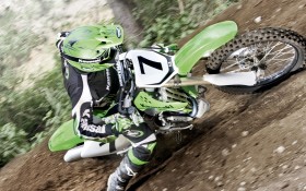 川崎KX450F 摩托桌面壁纸