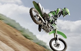 川崎KX450F 摩托桌面壁纸