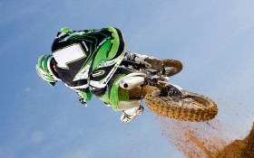 川崎KX450F 摩托桌面壁纸