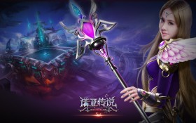 蔡依林《诺亚传说》代言游戏桌面壁纸