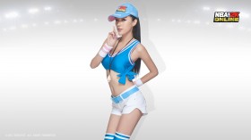 NBA2K online 篮球宝贝写真桌面壁纸