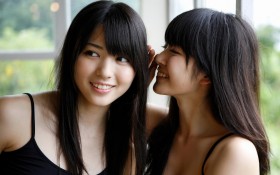 铃木爱理x矢岛舞美美女桌面壁纸