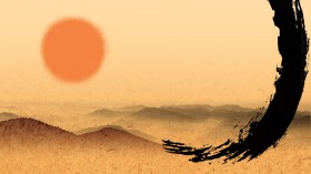 中国风：墨染艺术设计桌面壁纸