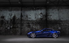 2012Lexus 雷克萨斯 LF-LC Blue Concept汽车桌面壁纸
