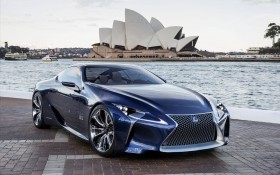 2012Lexus 雷克萨斯 LF-LC Blue Concept汽车桌面壁纸