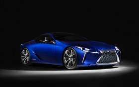 2012Lexus 雷克萨斯 LF-LC Blue Concept汽车桌面壁纸