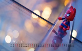 2012年11月月历桌面壁纸