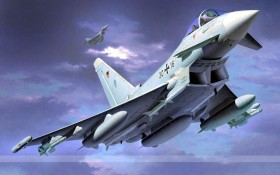 EF2000战斗机桌面壁纸