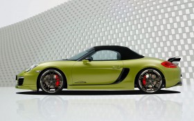 2012款保时捷Boxster SP81-R汽车桌面壁纸