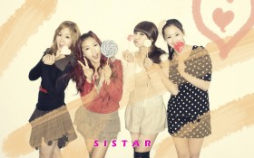 韩国美女组合SISTAR桌面壁纸