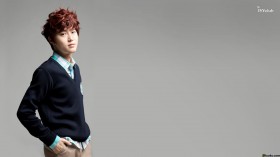 EXO-K韩国校服代言广告桌面壁纸
