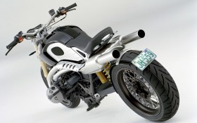 宝马CONCEPT LO RIDER摩托桌面壁纸