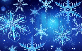 淡雅雪花纹理桌面壁纸