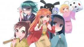 女子落语动漫桌面壁纸