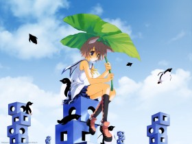 日本插画家三实美里作品桌面壁纸