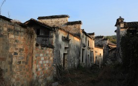 安徽塔川秋景桌面壁纸