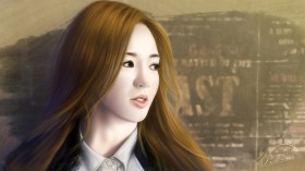 少女时代手绘桌面壁纸