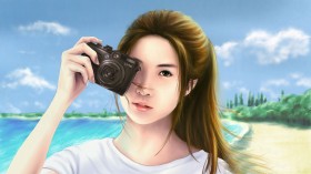 少女时代手绘桌面壁纸