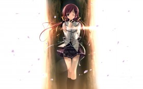 白河小鸟动漫人物桌面壁纸