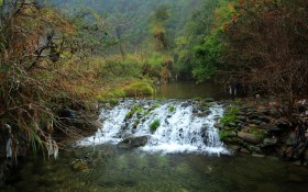江西石城长溪风景桌面壁纸
