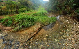 江西石城长溪风景桌面壁纸