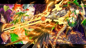 灵乌路空动漫桌面壁纸