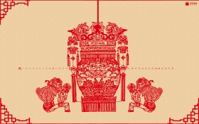 2013年2月月历腾讯篇桌面壁纸
