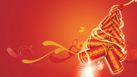 2013年蛇年迎春喜庆桌面壁纸
