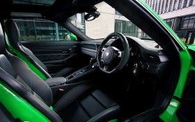 TechArt改装2014款保时捷911 Carrera 4S跑车桌面壁纸