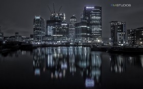 伦敦经典地标夜景风光风景桌面壁纸