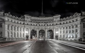 伦敦经典地标夜景风光风景桌面壁纸