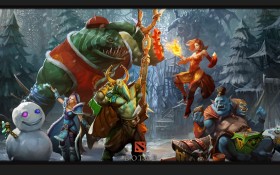 即时策略游戏《DOTA 2》桌面壁纸