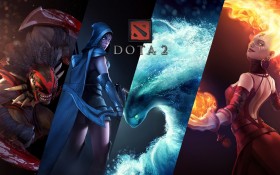 即时策略游戏《DOTA 2》桌面壁纸