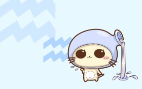 沪江网校CC猫卡通桌面壁纸