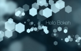 绚丽的彩色光斑桌面壁纸