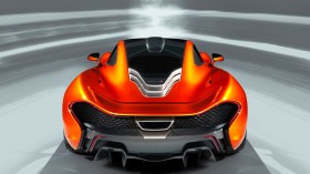 2012款迈凯轮P1 Concept跑车桌面壁纸