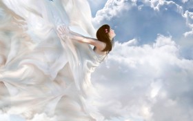 童话梦幻美女写真桌面壁纸