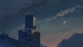 言情小说插画 《言语之庭》桌面壁纸[1600x900]