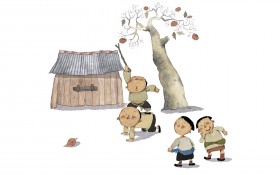 六一儿童节卡通插画桌面壁纸
