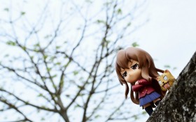 初音手办可爱模型桌面壁纸
