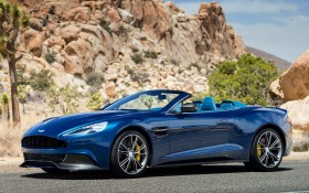 阿斯顿·马丁Vanquish Volante敞篷版汽车桌面壁纸