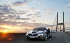 宝马BMW i8 Concept动感概念车汽车桌面壁纸