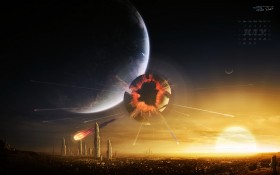 2013年7月星际科幻月历桌面壁纸