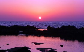 塞浦路斯海岸风景桌面壁纸