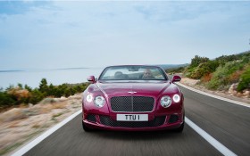 2014款宾利Continental GT Speed敞篷跑车桌面壁纸