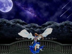 《我的女神》桌面壁纸