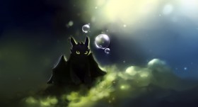apofiss作品：梦幻水彩桌面壁纸