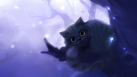 apofiss作品：梦幻水彩桌面壁纸
